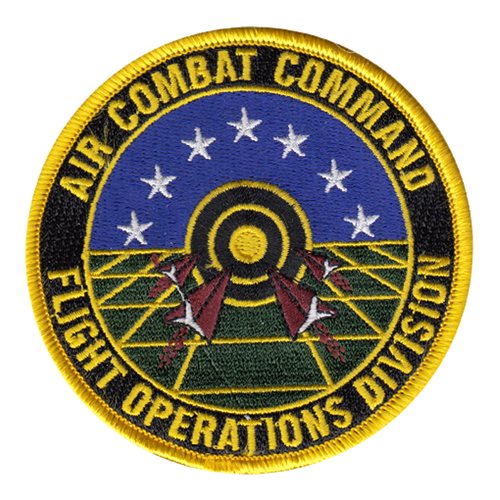 HQ ACC A3T HQ ACC A3 HQ ACC Staff Langley AFB, VA U.S. Air Force Custom Patches