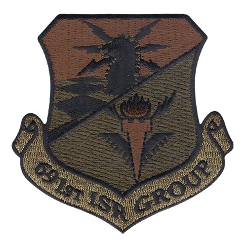 691 ISRG Ft Meade, MD U.S. Army Custom Patches