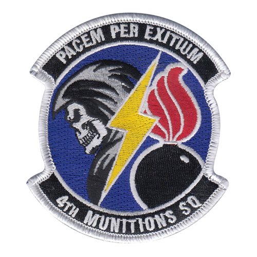4 MUNS Seymour Johnson AFB U.S. Air Force Custom Patches