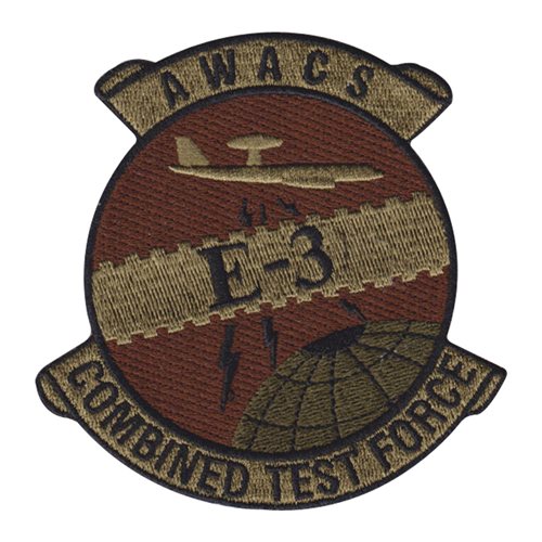 AWACS CTF Tinker AFB, OK U.S. Air Force Custom Patches