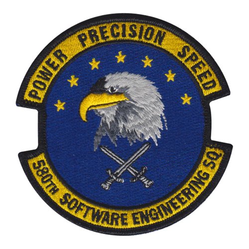 580 SWES Robins AFB, GA U.S. Air Force Custom Patches