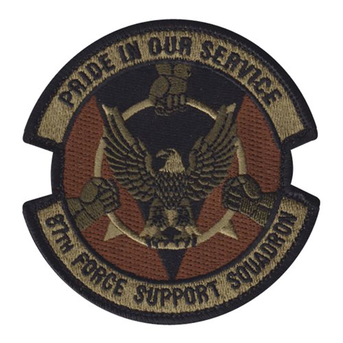 87 FSS McGuire AFB, NJ U.S. Air Force Custom Patches