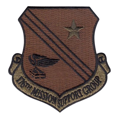 176 MSG ANG Alaska Air National Guard U.S. Air Force Custom Patches