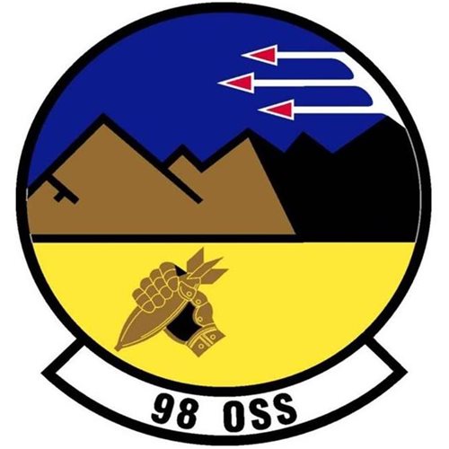 98 OSS Nellis AFB U.S. Air Force Custom Patches