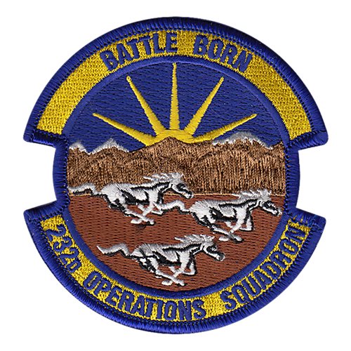 232 OS Nellis AFB U.S. Air Force Custom Patches