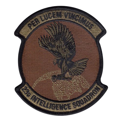 23 IS Lackland AFB U.S. Air Force Custom Patches