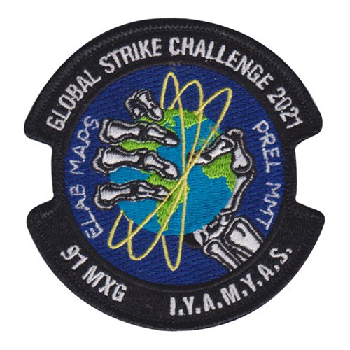 91 MXG Minot AFB, ND U.S. Air Force Custom Patches