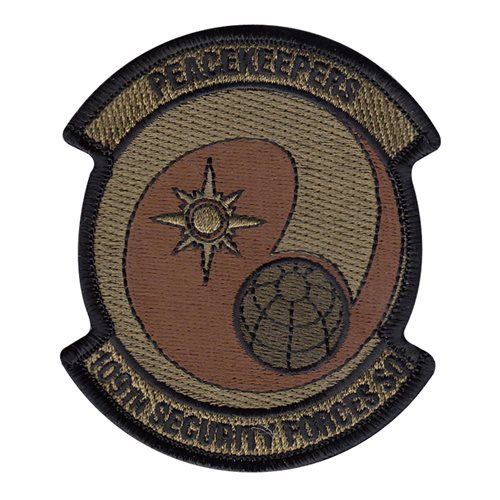 109 SFS ANG New York Air National Guard U.S. Air Force Custom Patches