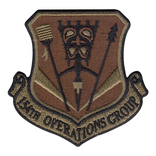 154 OG ANG Hawaii Air National Guard U.S. Air Force Custom Patches
