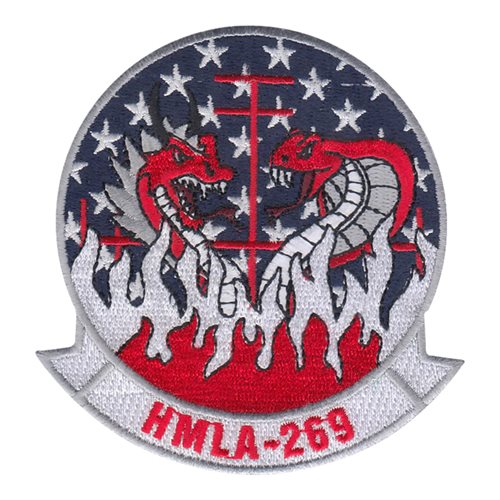HMLA-269 MCAS New River USMC Custom Patches
