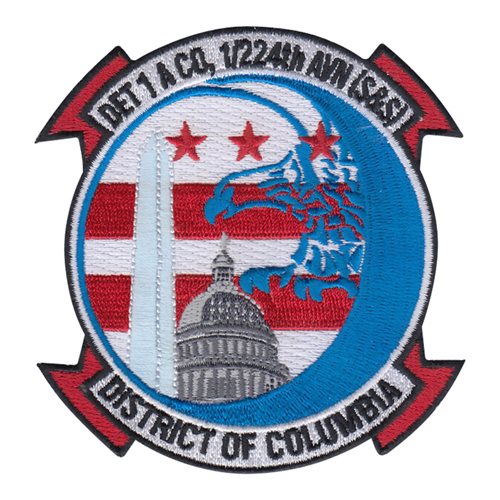 1-224 AVN District Of Columbia Army National Guard Army National Guard U.S. Army Custom Patches