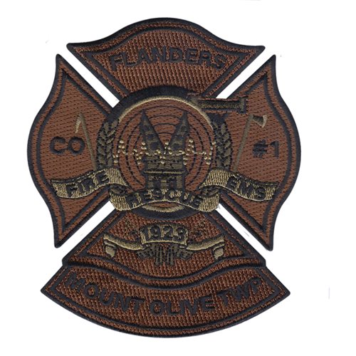 Flanders Fire Company Civilian Custom Patches