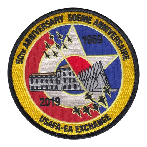  French Air Force Academy 50 Anniversary International Custom Patches