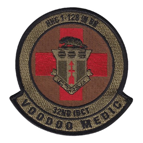 HHC 1-128 IN BN U.S. Army Custom Patches