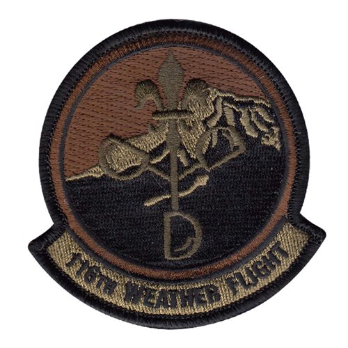 116 WF ANG Washington Air National Guard U.S. Air Force Custom Patches