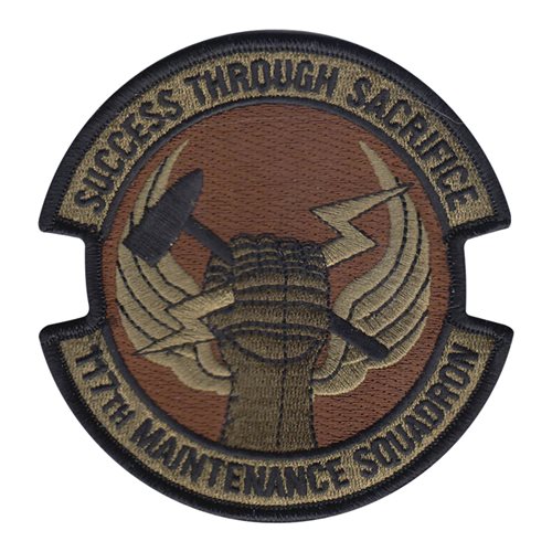 117 MXS ANG Alabama Air National Guard U.S. Air Force Custom Patches