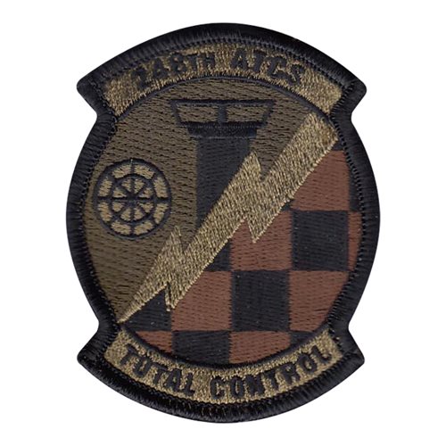 248 ATCS ANG Mississippi Air National Guard U.S. Air Force Custom Patches