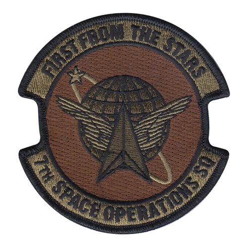 7 SOPS Schriever AFB U.S. Air Force Custom Patches