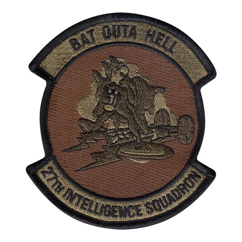 27 IS Langley AFB, VA U.S. Air Force Custom Patches