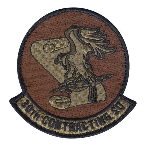 30 CONS Vandenberg AFB, CA U.S. Air Force Custom Patches
