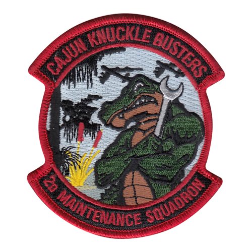 2 MXS Barksdale AFB, LA U.S. Air Force Custom Patches