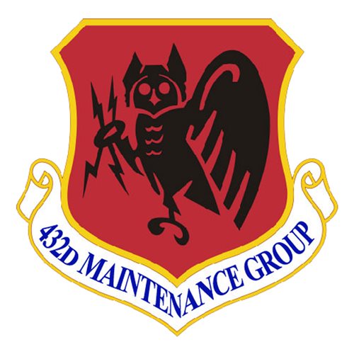 432 MXG Creech AFB, NV U.S. Air Force Custom Patches