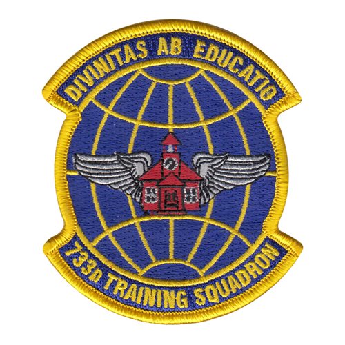 733 TRS Lackland AFB U.S. Air Force Custom Patches