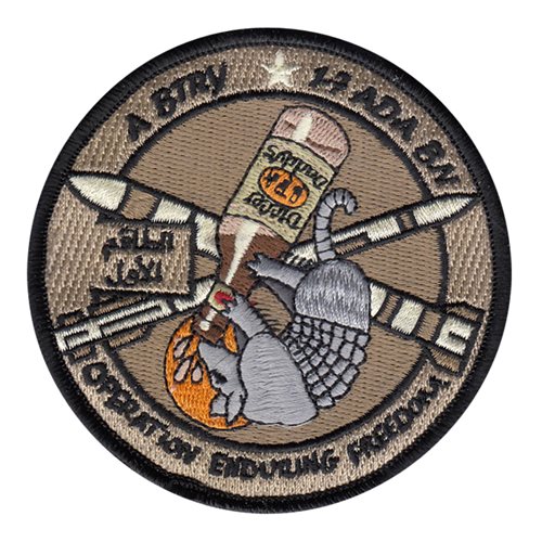 1-7 ADA BN Ft Bragg U.S. Army Custom Patches