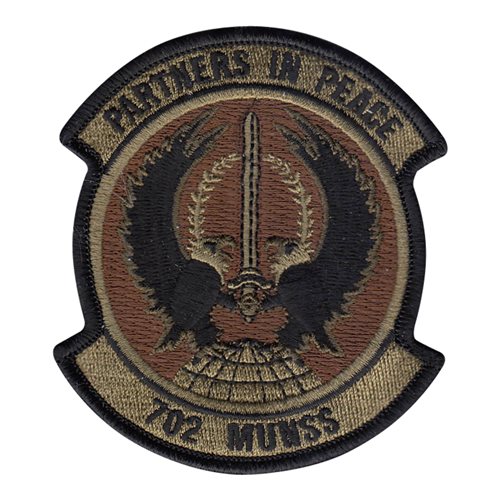 702 MUNSS Spangdahlem AB U.S. Air Force Custom Patches