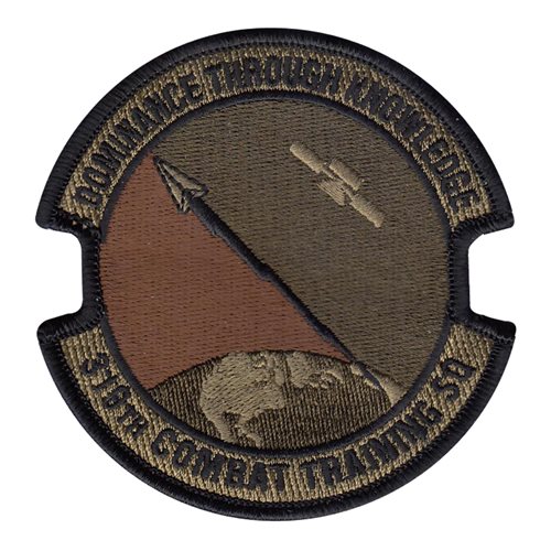 319 CTS Space Base Delta 1 U.S. Air Force Custom Patches