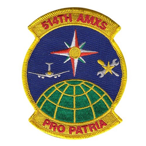 514 AMXS McGuire AFB, NJ U.S. Air Force Custom Patches