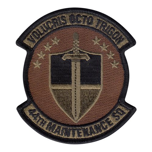 44 MXS Tyndall AFB, FL U.S. Air Force Custom Patches