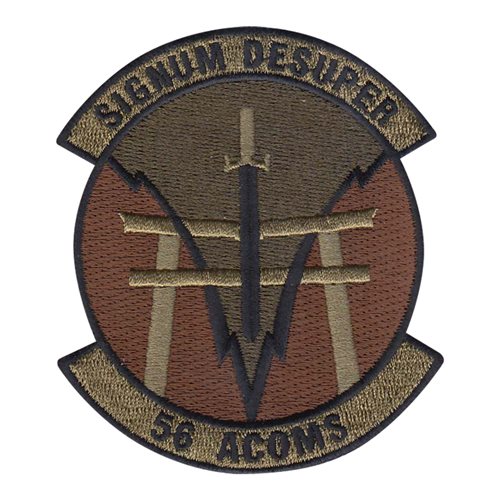56 ACOMS Hickam AFB, HI U.S. Air Force Custom Patches