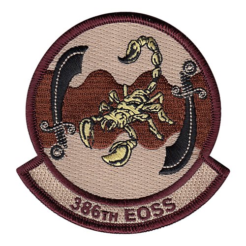386 EOSS 386 AEW International Custom Patches