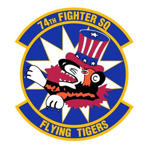 74 FS Moody AFB, GA U.S. Air Force Custom Patches