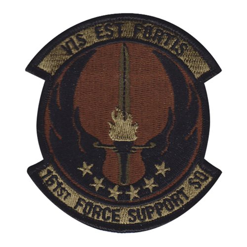 161 FSS ANG Arizona Air National Guard U.S. Air Force Custom Patches