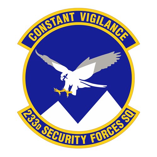 233 SFS ANG Colorado Air National Guard U.S. Air Force Custom Patches