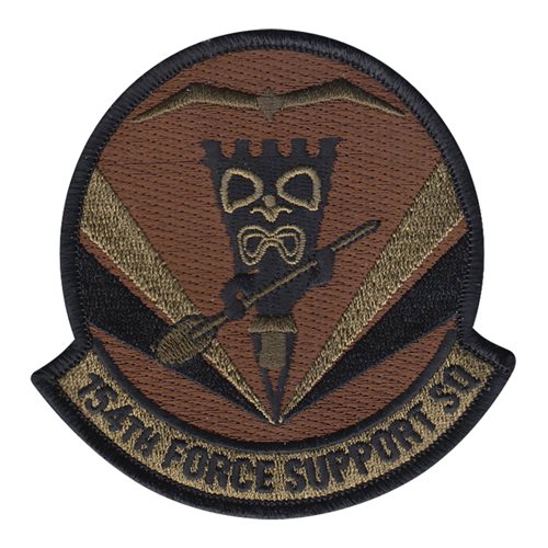 154 FSS ANG Hawaii Air National Guard U.S. Air Force Custom Patches