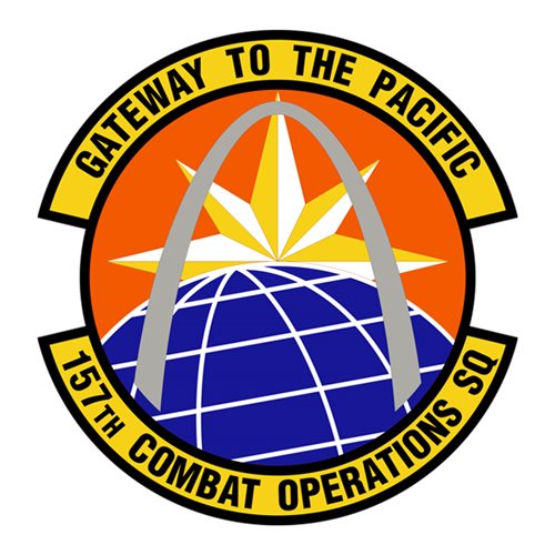 157 COS ANG Missouri Air National Guard U.S. Air Force Custom Patches