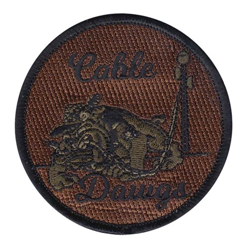 Cable Dawgs JBER U.S. Air Force Custom Patches