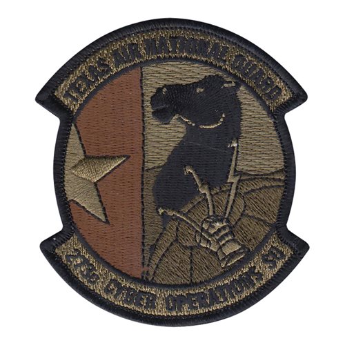 273 COS ANG Texas Air National Guard U.S. Air Force Custom Patches