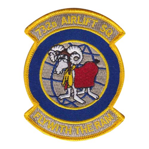 732 AS McGuire AFB, NJ U.S. Air Force Custom Patches
