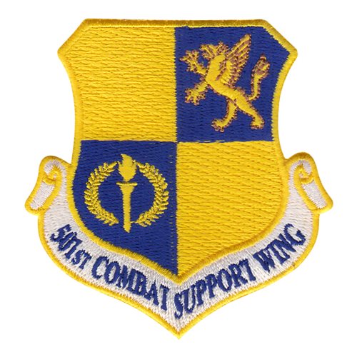 501 CSW RAF Alconbury U.S. Air Force Custom Patches