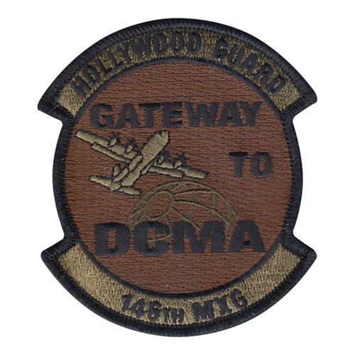 146 MXG ANG California Air National Guard U.S. Air Force Custom Patches