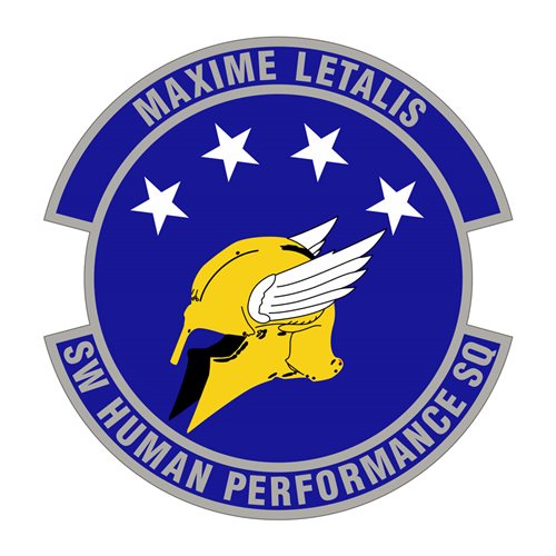 Special Warfare Human Performance Lackland AFB U.S. Air Force Custom Patches