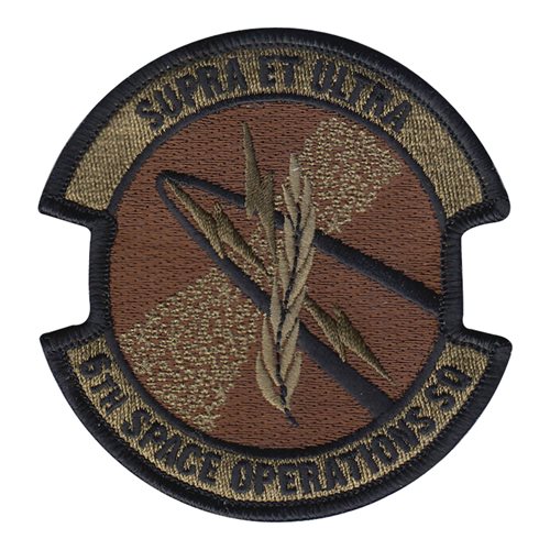 6 SOPS Schriever AFB U.S. Air Force Custom Patches