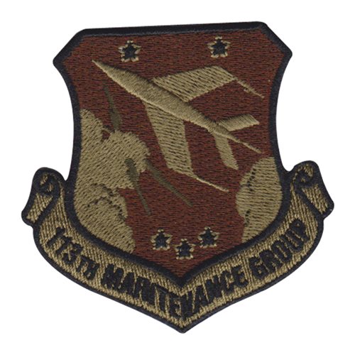113 MXG ANG DC Air National Guard U.S. Air Force Custom Patches