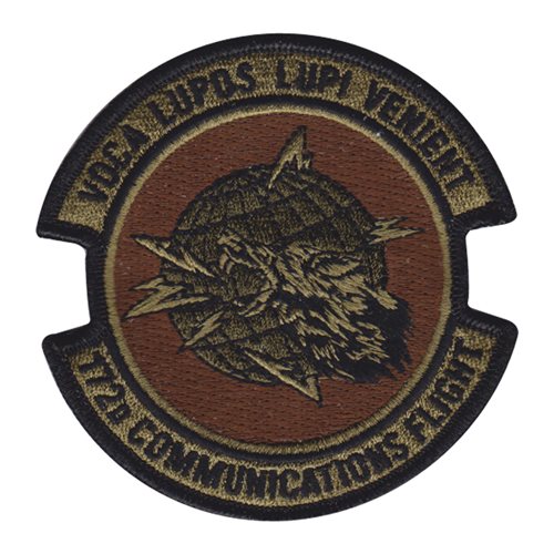 172 CF ANG Mississippi Air National Guard U.S. Air Force Custom Patches