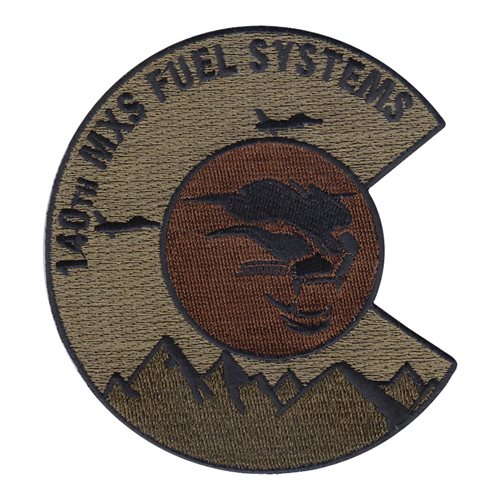 140 MXS ANG Colorado Air National Guard U.S. Air Force Custom Patches
