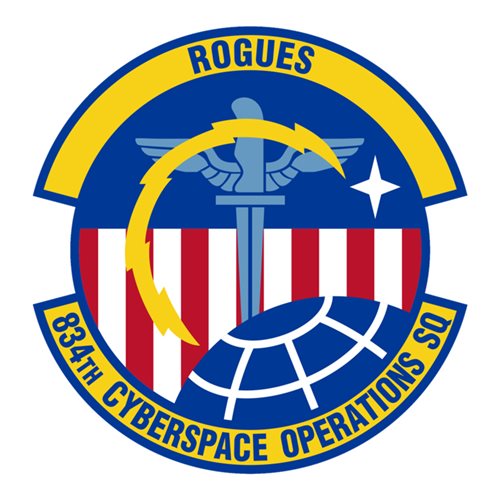 834 COS JBER U.S. Air Force Custom Patches